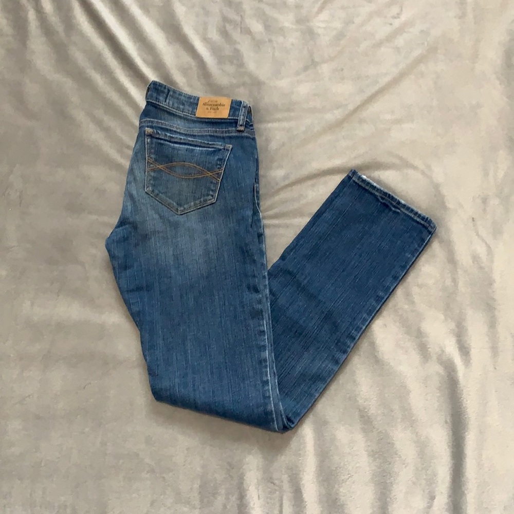 Abercrombie & Fitch, The A&F Skinny Jean, size 2, Short